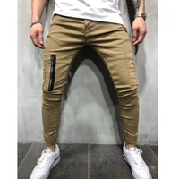 

Adults Age Group Sports Slim Fit Zipper Jogger Pants Custom Men Jogger Pants