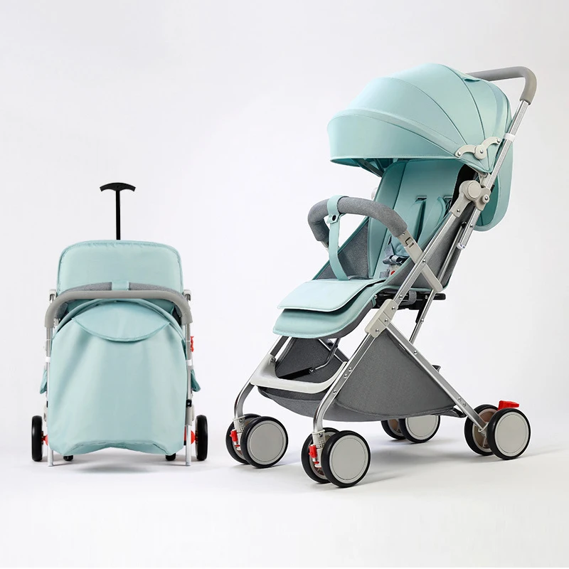 Amazon hot selling can board the plane Portable folding baby stroller