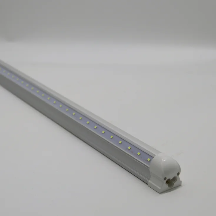 V-Shape T8 Integrated LED Tube Light 4ft 5ft 6ft 8ft Double Sides LED Bulb Lamp