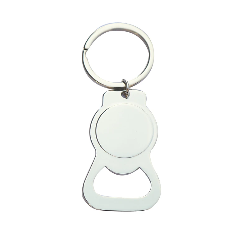 high quality zinc alloy heart shape funny custom metal silver bottle opener with key chain