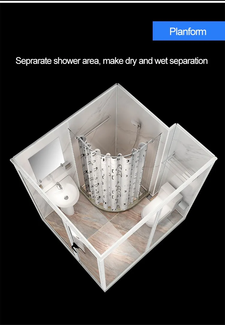Shower Pods 2020hot Sale Bathroom Pods Prefabricated,Engineering
