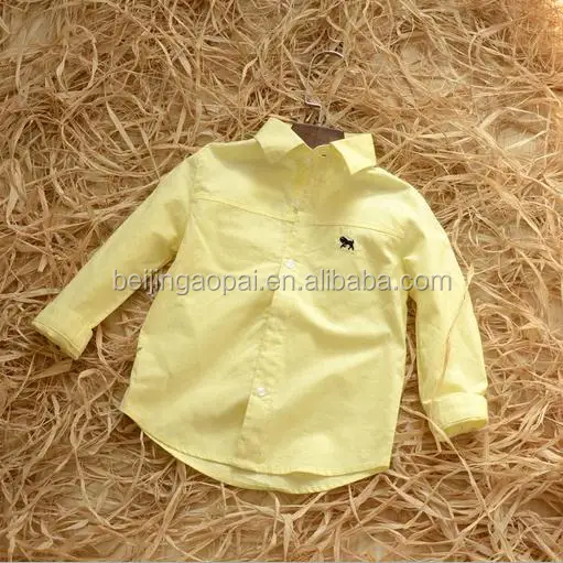 
Bulk wholesale kids clothing plaid formal and casual boys fancy shirts 