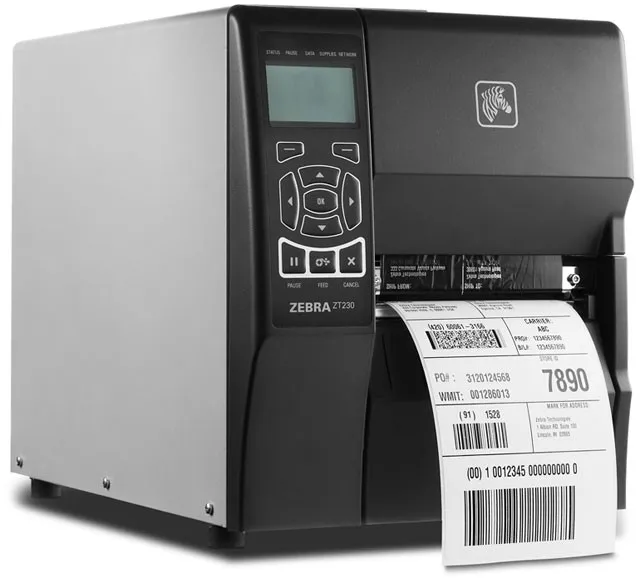 4MB Flash Zebra Q3C-LUNA0000-00 Portable 3 inch P/W Barcode Printer 8MB SRAM 