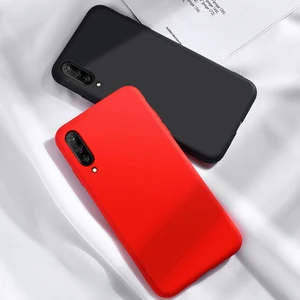 Soft Liquid Silicone Phone Case Xiaomi Mi A3 Mi A3 Lite