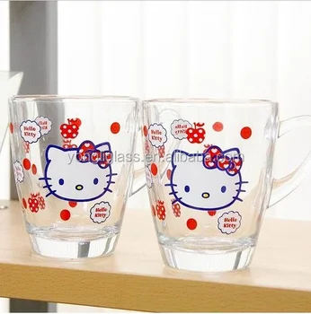 hello kitty beer glass