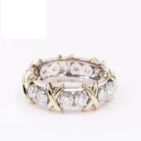 

synthetic diamond jewellery Wedding Rings 9 Hearts & Flower Round Cut Moissanite Diamond Women Rings