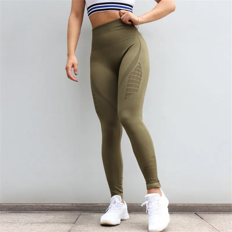 

Sports Fitness High Waist Pants Custom Wholesale Leggings For Women, Red;purple;black;army green;bean paste;blue;grey;green;wine red