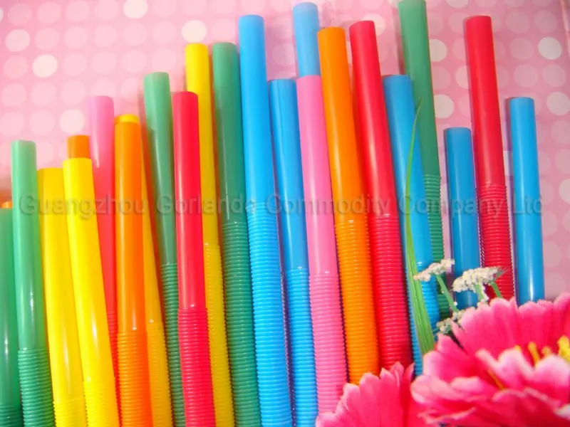 5.0x200mm Cocktail Flexible Large Plastic Drinking Straws Buy Large
