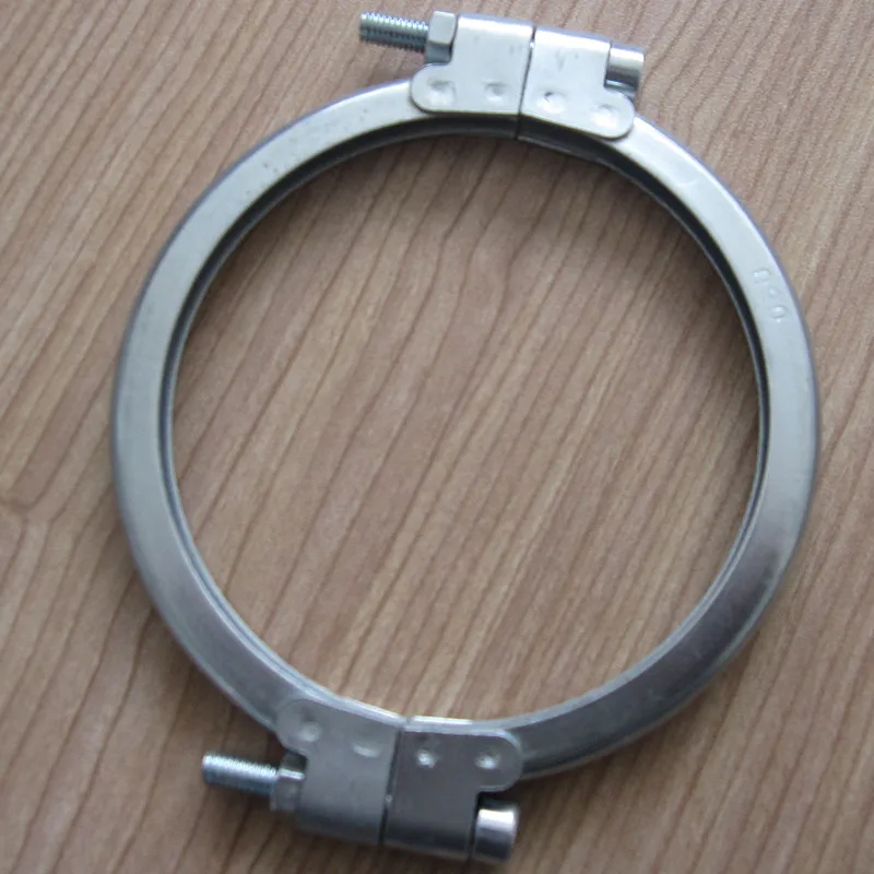 
Steel single pipe clamp with screw 