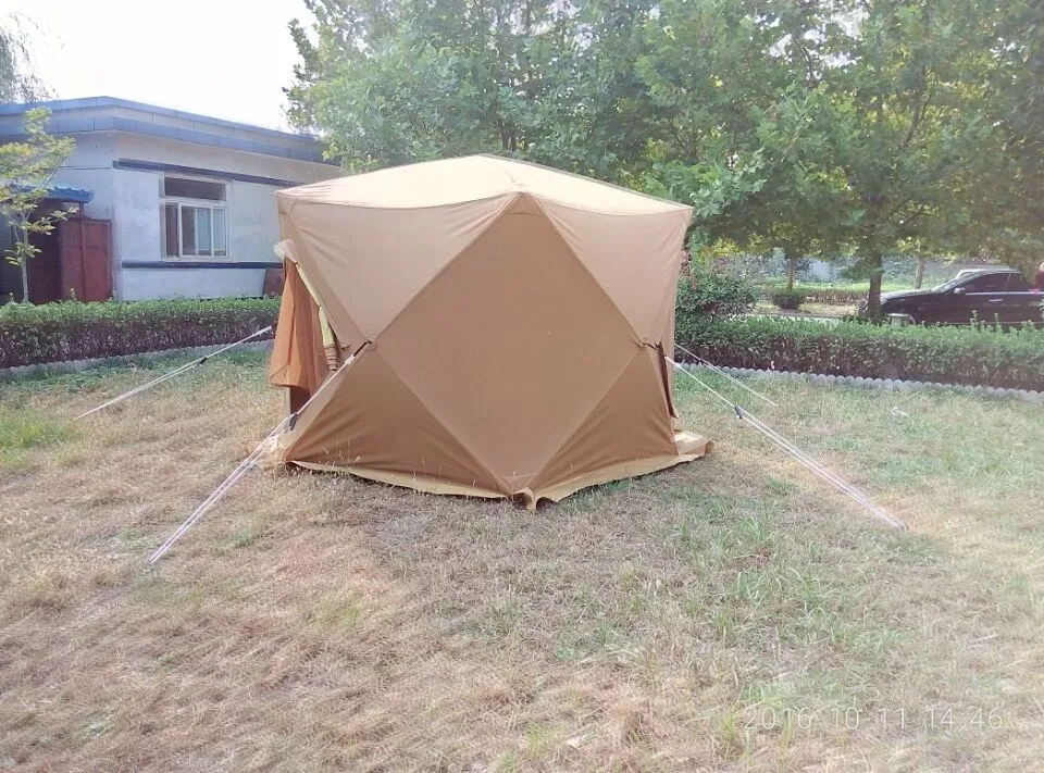 Double Layers Canvas material ice fishing tents