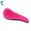 Comma type portable comb S handle anti-knotting anti-static comb plastic dry wet comb