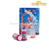 wholesale Transparent bubble gun for large bubble with 2 led lights and music
