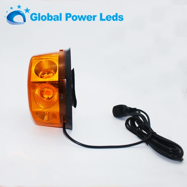 COB chip rotating beacon light