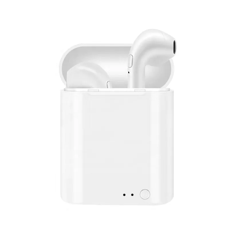 

Hot In-Ear Blue tooth 5.0 i7 i7S Mini TWS bt wireless earbuds earphones for iphone, White;black