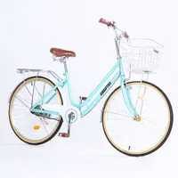 

26" steel material bike wholesale cheap city bicycle woman bike