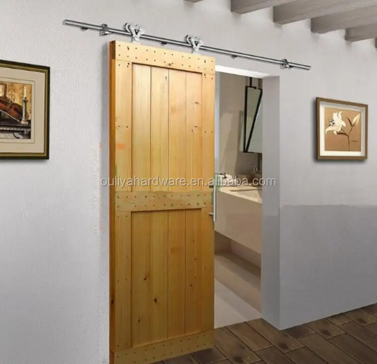 Hot Sale Double Rollers 200kg Heavy Duty Hanging Sliding Barn Door