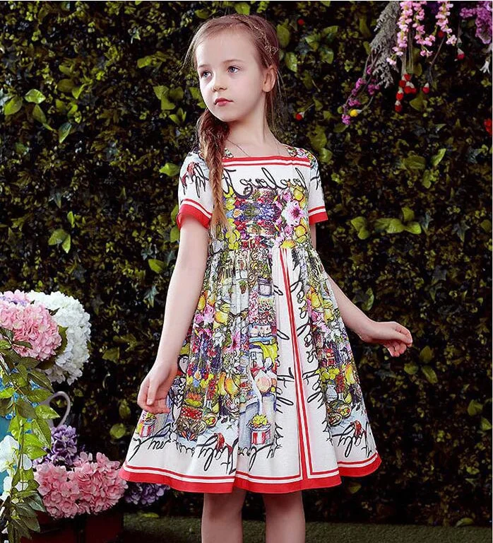 

F40242A 2017 baby girl party dress children frocks designs baby frock design girls party dress, As picture