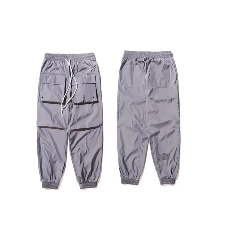 reflective cargo pants mens