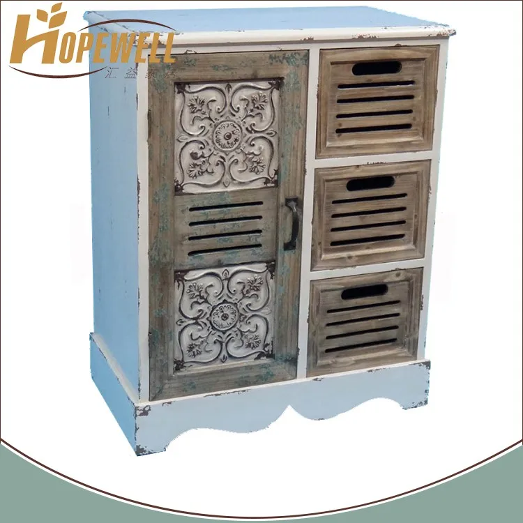 Wholesale Custom Small Vintage Carved Cabinet Decoration Chinese