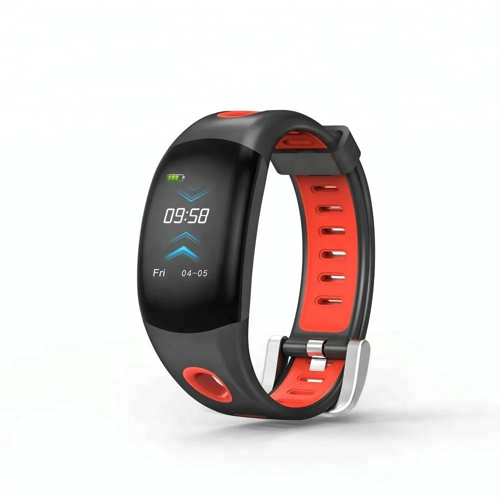 

2019 DM11 Curved Screen 3D UI Fashion IP68 Waterproof Smart Bracelet with Heart Rate Monitor, Black;black+red;black+gray;black+green