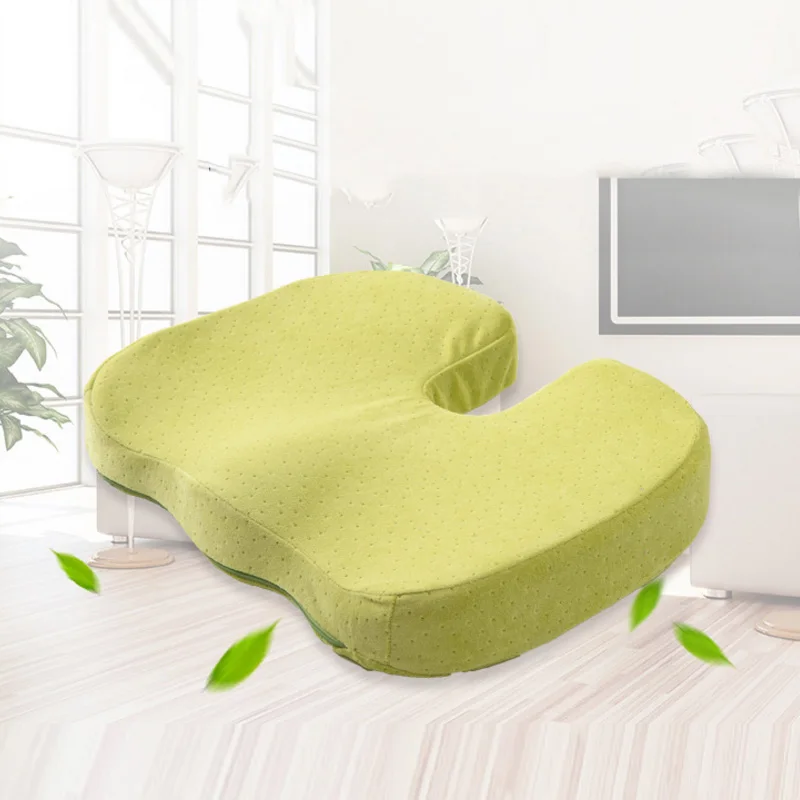 
Medical vinyl seat cushions back cushion memory foam Health slow rebound pressure relieving cotton cushion covers 