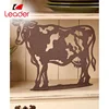 BSCI Audit Factory Home Decorative Farmhouse Item Iron Standing Cow Figurine