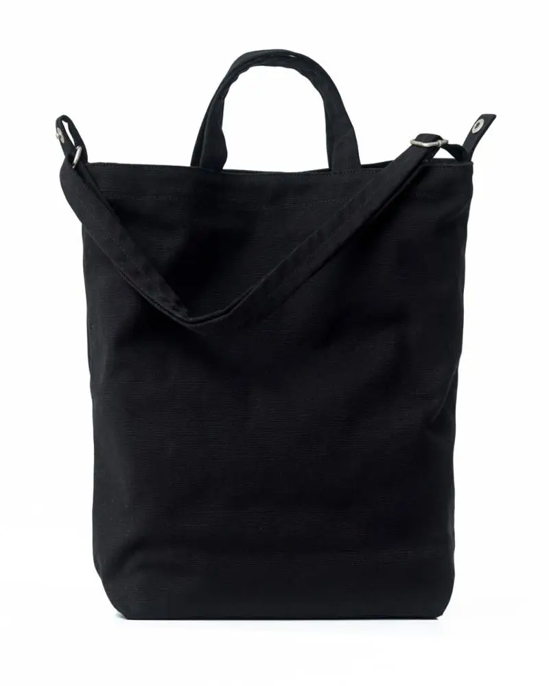 

Hot sale Shopping Bag for women Duck Bag Canvas Tote bag, Black