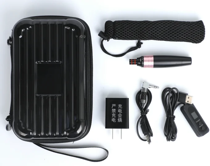 

2020 Hot Selling Permanent Makeup Machine Kit Simple Tattoo Machine Easy to Carry China Professional Supply, Black
