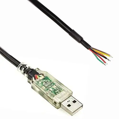 

FTDI USB-RS485-WE-1800-BT to Embed Conv Wire open End 1.8m, Black