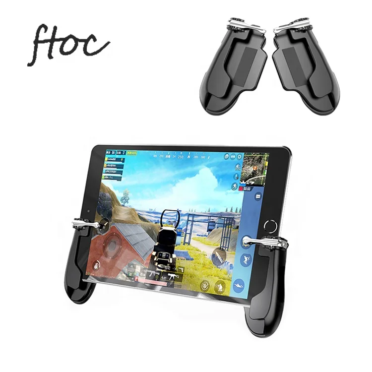 PUBG/Fortnite Mobile Control For Ipad Tablet Cell Phone Gamepad Trigger L1R1 Sharpshooter Controller Joystick For IOS&Android