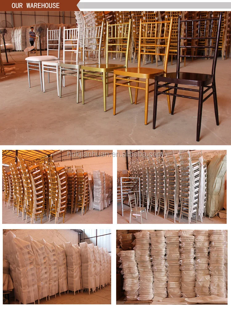 Factory Wholesale Aluminum Wedding Tiffany Chair For Sale Buy