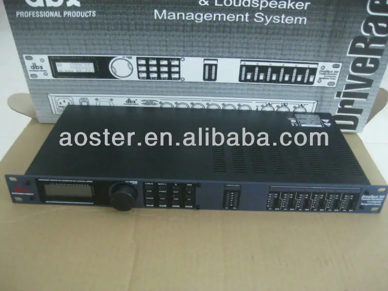 dbx driverack 260 loudspeaker management system