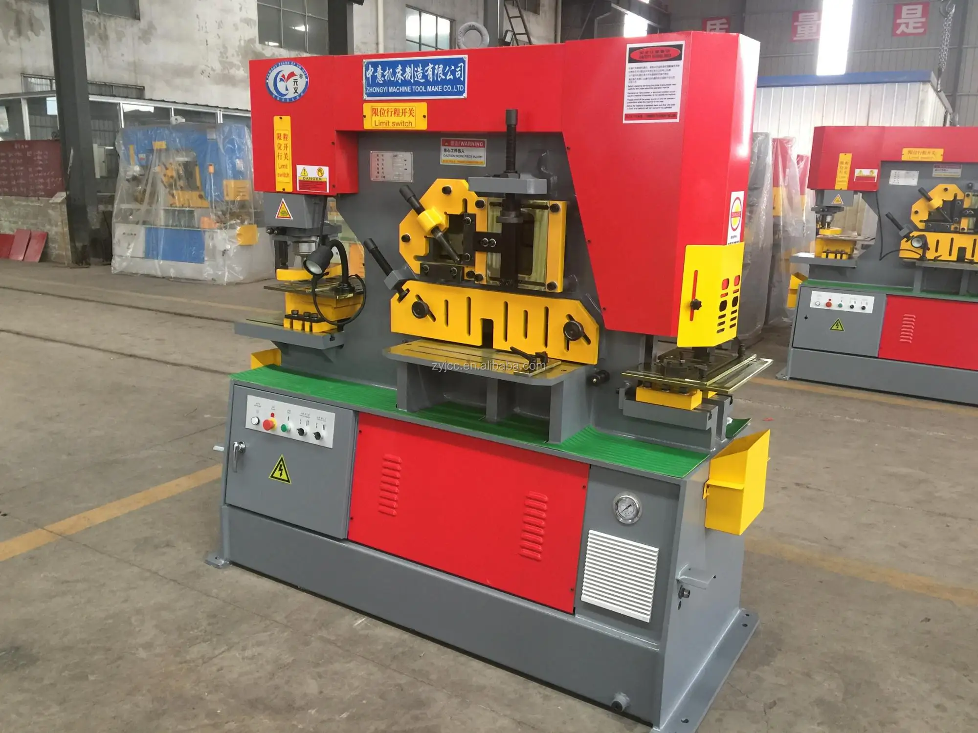 Ironworker Shearing Machine Hydraulic Cnc Combined Punching Machine
