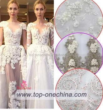 white lace dress fabric