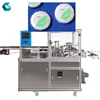 Automatic Hotel Round Soap with Blue Pleated Wrapper Pleat Round Soap Packing Machine