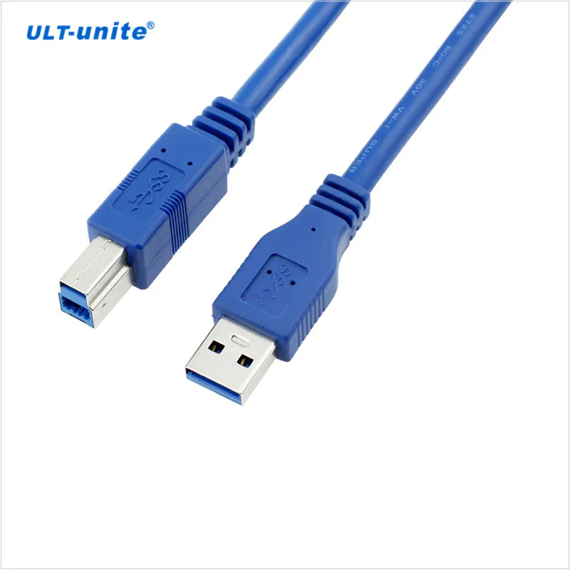 1.8M 3M 5M USB 2.0 Type A Male To Type A Male High Speed Plug Shielded 28awg UK 