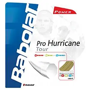 Babolat Pro Hurrican Tour 16-Gauge Tennis String (Yellow)
