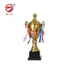 Unique design dance metal bodybuilding football world cup trophy
