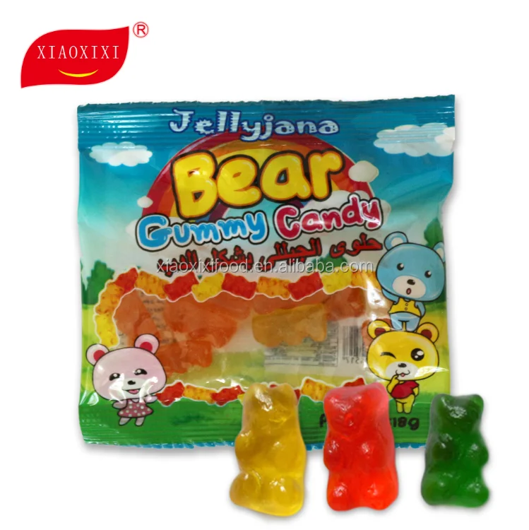 Halal Gummy Bears Mix Fruit Candy Arabic Candy Buy Halal Gummy Bears