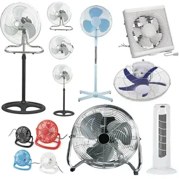 different types of electric fan