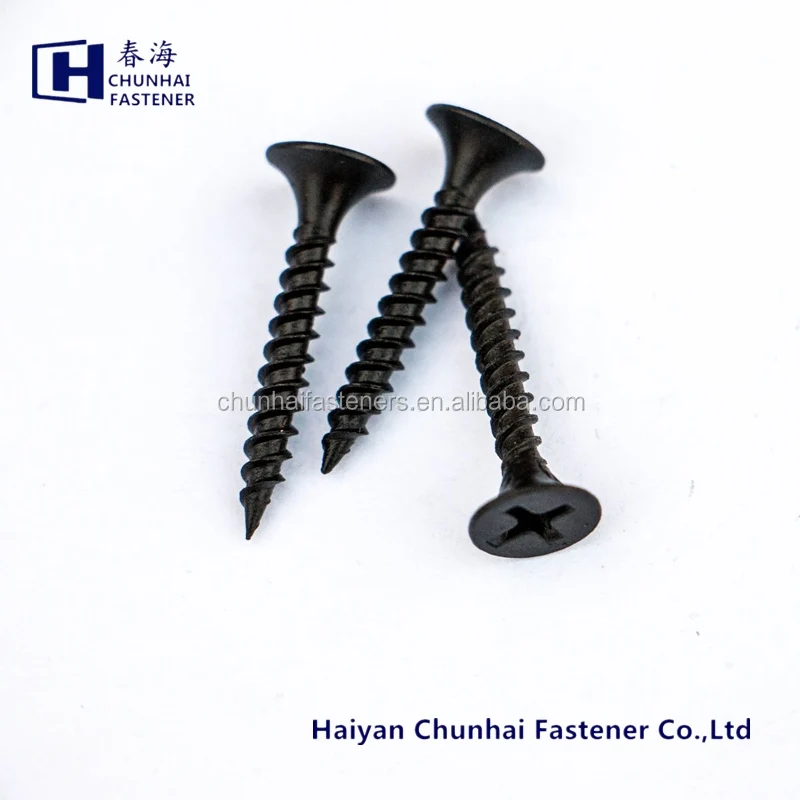 
construction screws parafuso drywall screw bugle head fine/coarse thread for wood/metal/gypsum 