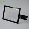 Yunlea manufacturer 12.1" touch screen kit with black silk printing touch screen capacitive for smart home application