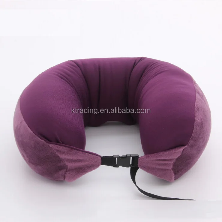 Microbeads Travel Neck Pillow With Plastic Buckle Buy Travel
