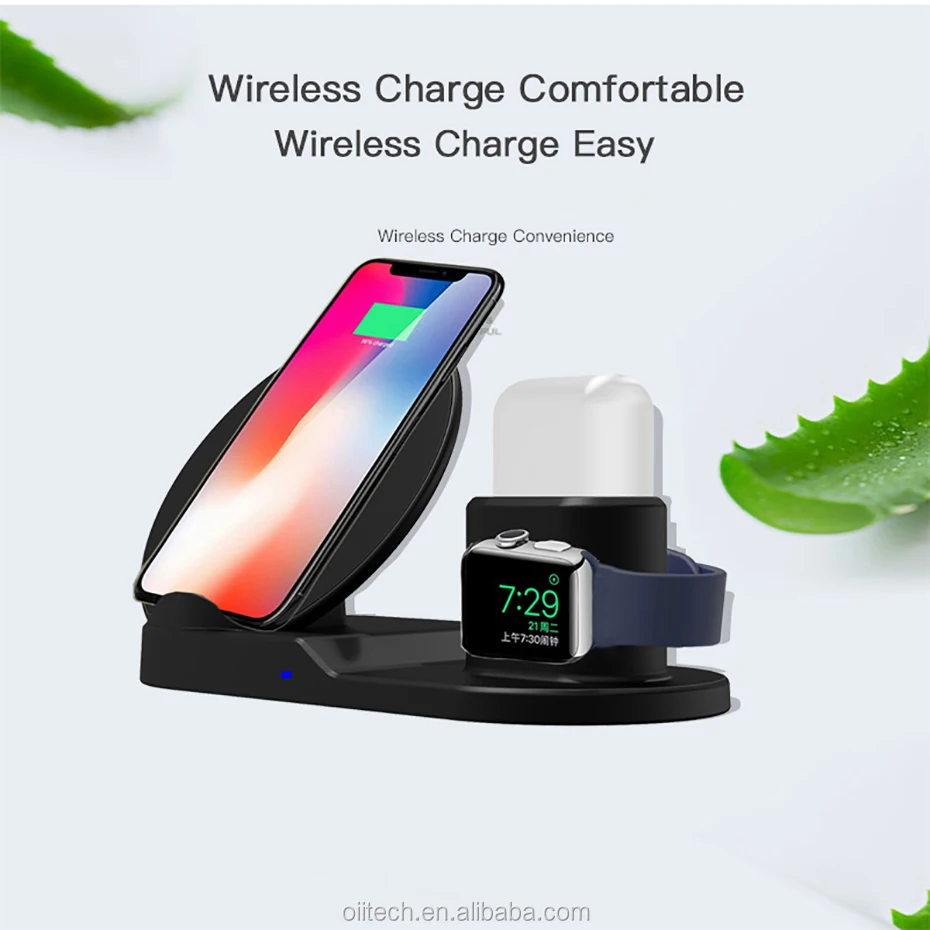 QI Fast Wireless Charger Quick Charge Mobile Phone Holder