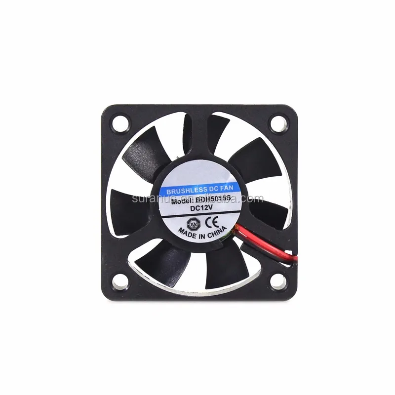 5015s 12v Low Noise Air Dc Cooling Fans Brushless Radiator Power Fan 