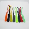 Free Sample Garment Accessories Zipper Sliders PVC Plastic handbag zipper pulls