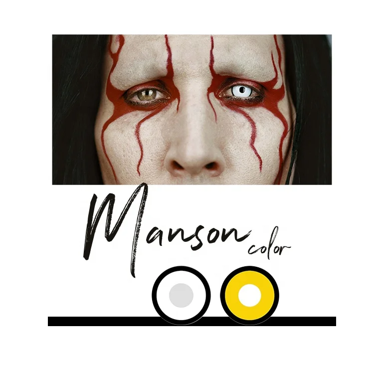 

cheap colored crazy halloween contact lenses for eyes, 5 colors