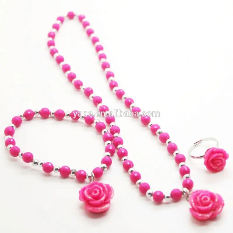 plastic bead necklace