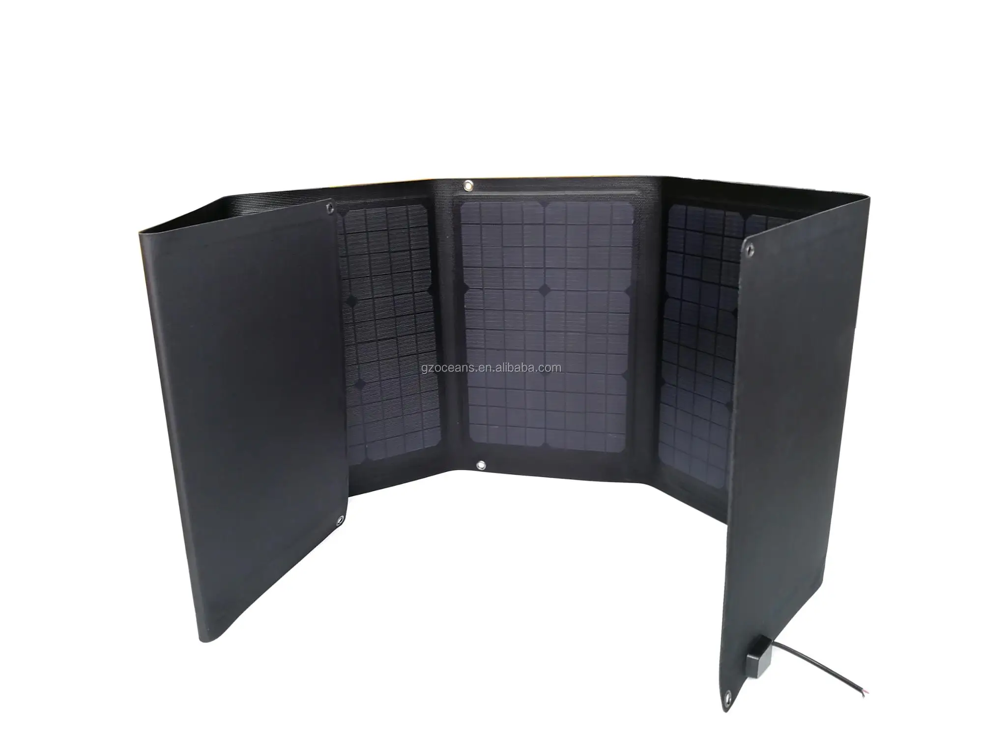 Ocean Solar 100w Foldable Solar Panel With Etfe Surface Waterproof For