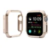 Protective Case For Apple Watch 4 3 iwatch band 42mm 38mm 44mm 40mm bumper Cover screen protector PC plating waterproof Shell